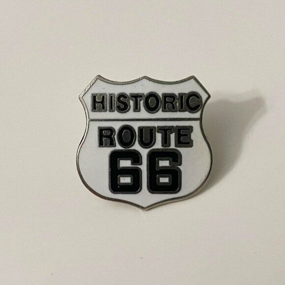 Vintage Historic Route 66 Pin - Picture 8 of 8